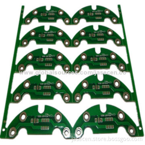 Lead-free HASL Single-sided PCB with Thickness of 1.6mm and High-grade KB Material